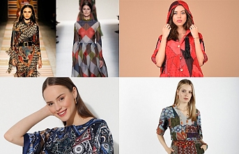 Patchwork desen yeniden trend moda olarak karşımıza çıkıyor