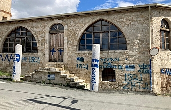 Güney Kıbrıs’ta camiye saldırı