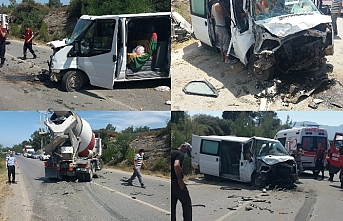 Bir kaza daha, 3 kişi yaralandı
