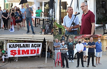 ‘Kapıları şimdi açın’