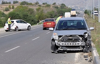 58 trafik kazası, 18 kişi yaralı