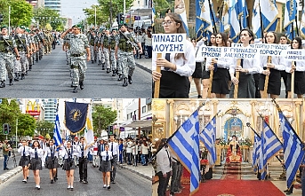 Geçit töreni düzenlendi