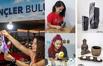 Üreten gençler buluştu