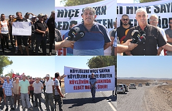 Yolu kapadılar