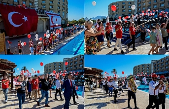 Gurur ve coşku yaşandı