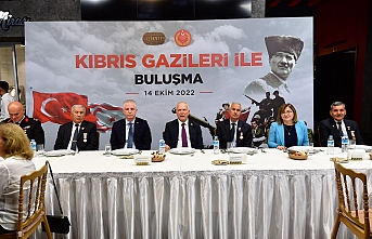 Töre gazilerle buluştu