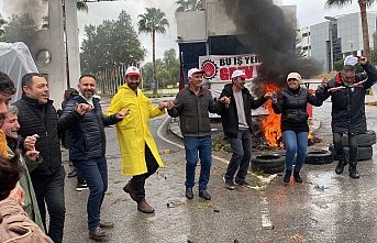 Şarkılar çalındı halaylar çekildi