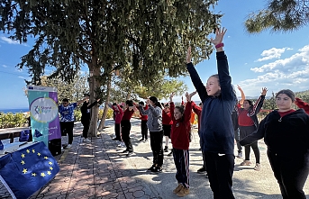 “Dik Durmak İyidir Projesi” kapsamında Lefke’de eğitim verildi