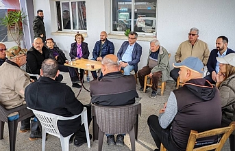 Sorunlarını dinledi