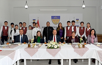 Öğrencilere moral oldu