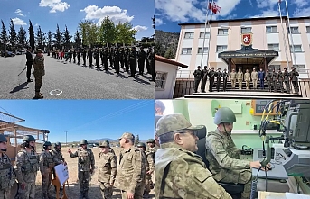 Birlikleri denetledi