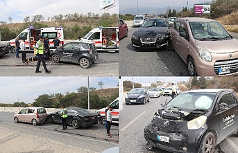 Trafik kaosu yaşandı