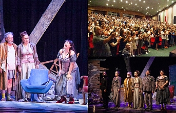 Ayakta alkışlandı