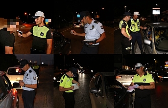 388 sürücüye ceza yazıldı