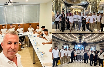 İskele Ticaret Lisesi Öğrencilerinden Limak Cyprus Deluxe Hotele Çıkarma 