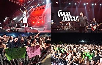 Konserlere akın oldu