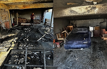 Eşyalar zarar gördü