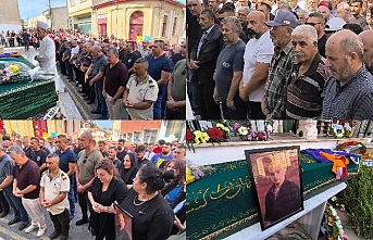 Gözyaşlarıyla uğurlandı