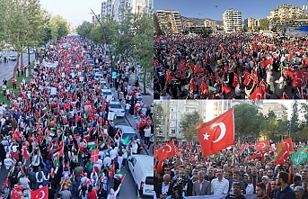 Milyonlar tek yürek oldu