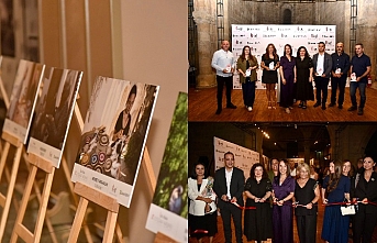 Sergi açılışı da yapıldı