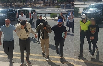 Üç kişi tutuklandı