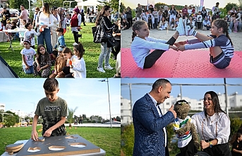 Çocuklar festivalle coştu