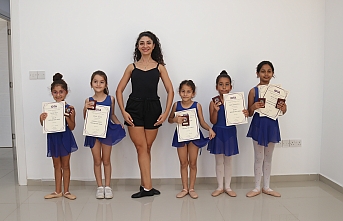 Minikler sertifikalarını aldı