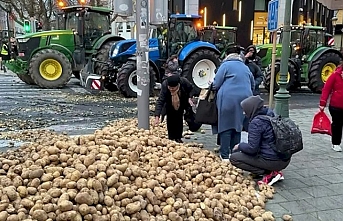 Çiftçilerin sabrı taştı