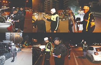 302 sürücüye ceza yazıldı