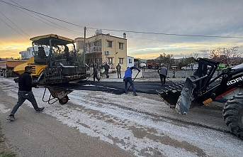 Asfaltlama süreci başladı