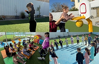 Çocuklar eğlenerek öğreniyor