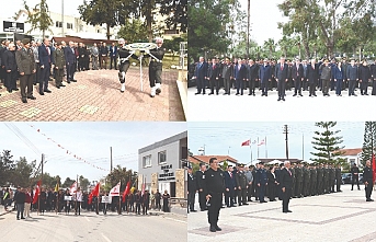 Kahramanlar anıldı