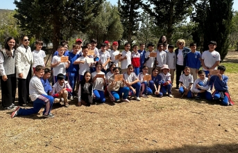 Çocuklar doğayla bütünleşti