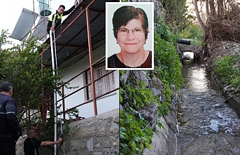 Akıntıya kapıldı