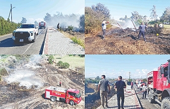El birliğiyle söndürüldü