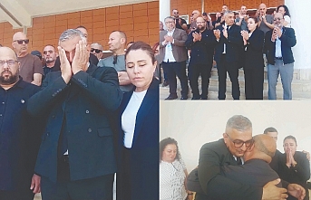 Sevinç gözyaşları döktü
