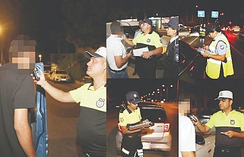 15 sürücü tutuklandı