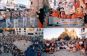 Kentte şenlik havası yaşandı