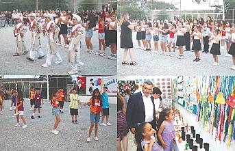 Mezuniyet coşkusu yaşandı