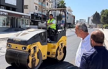 Salamis Yolu  yenileniyor