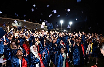 Mezuniyet coşkusu yaşandı