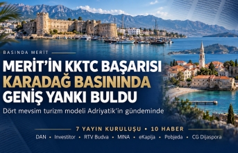 MERİT’İN KKTC’DEKİ BAŞARISI KARADAĞ BASININDA GENİŞ YANKI BULDU