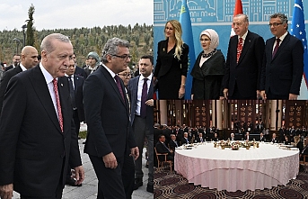 Aile fotoğrafına girdi