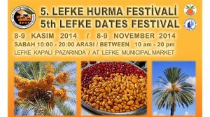 5. Lefke Hurma festivali hazırlıkları tamamlandı