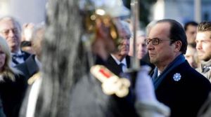 Anma töreninde skandal
