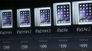 Apple yeni Ipad ve Mac'leri tanıttı