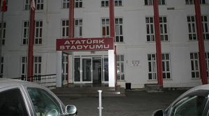 Atatürk Stadı karanlığa büründü