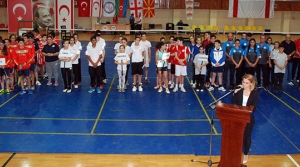 Badminton heyecanı