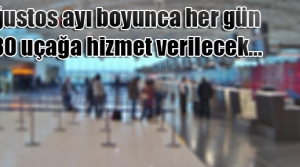 Bir haftada 320 bin turist