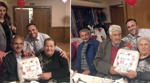 Birlikte akşam yemeği yedi